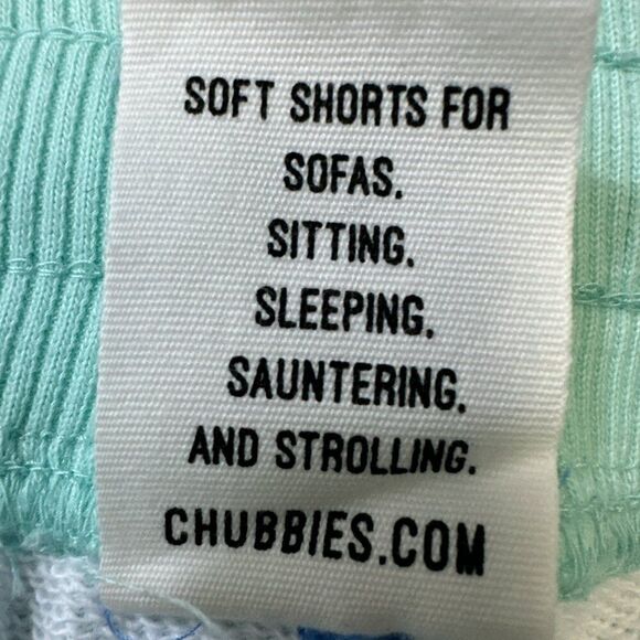 Chubbies The Schwort Sweat Shorts 7" Inseam Men's sz M French Terry Pockets NWT - Picture 10 of 11